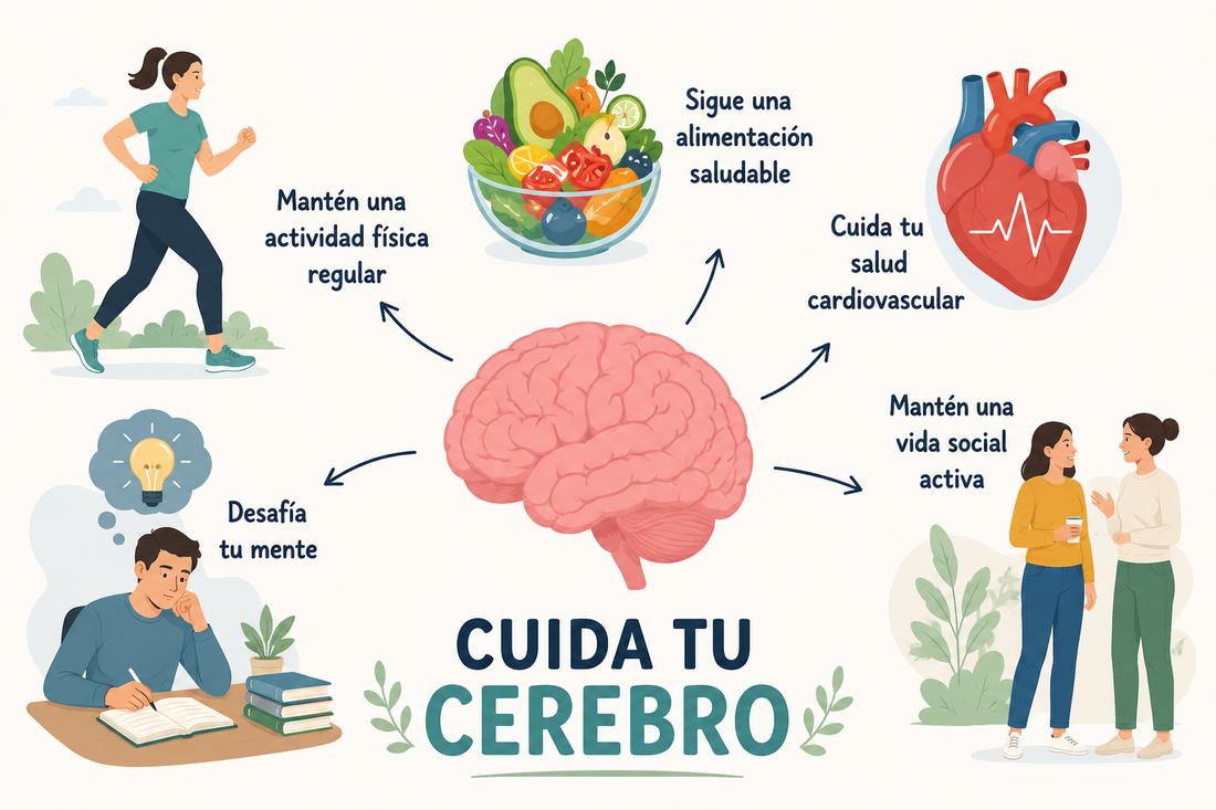 Salud cognitiva: 10 hábitos respaldados por la ciencia para cuidar tu cerebro a largo plazo
